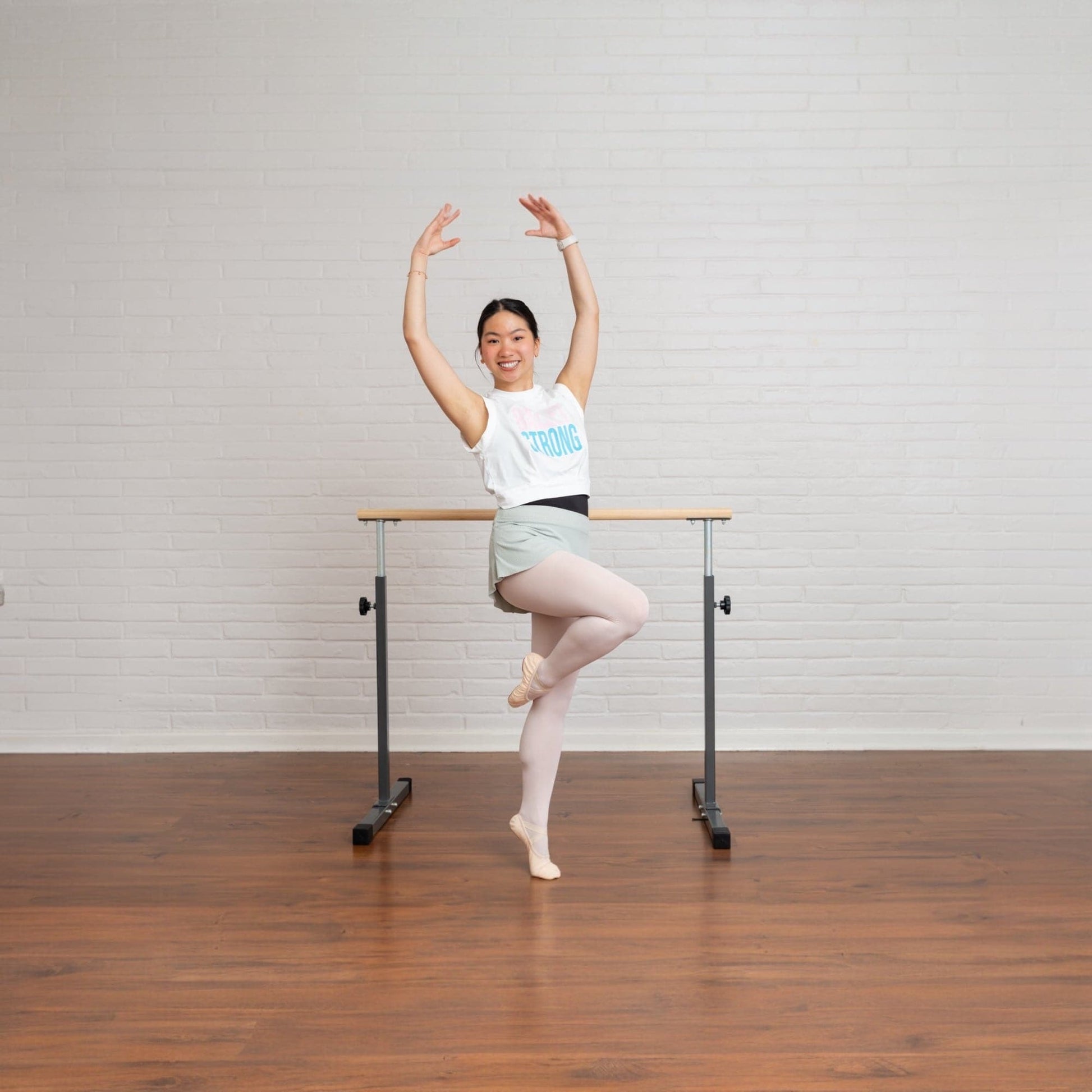 BALLET STRONG Crop Tank Top - Fudge Dance Apparelwomen's tops
