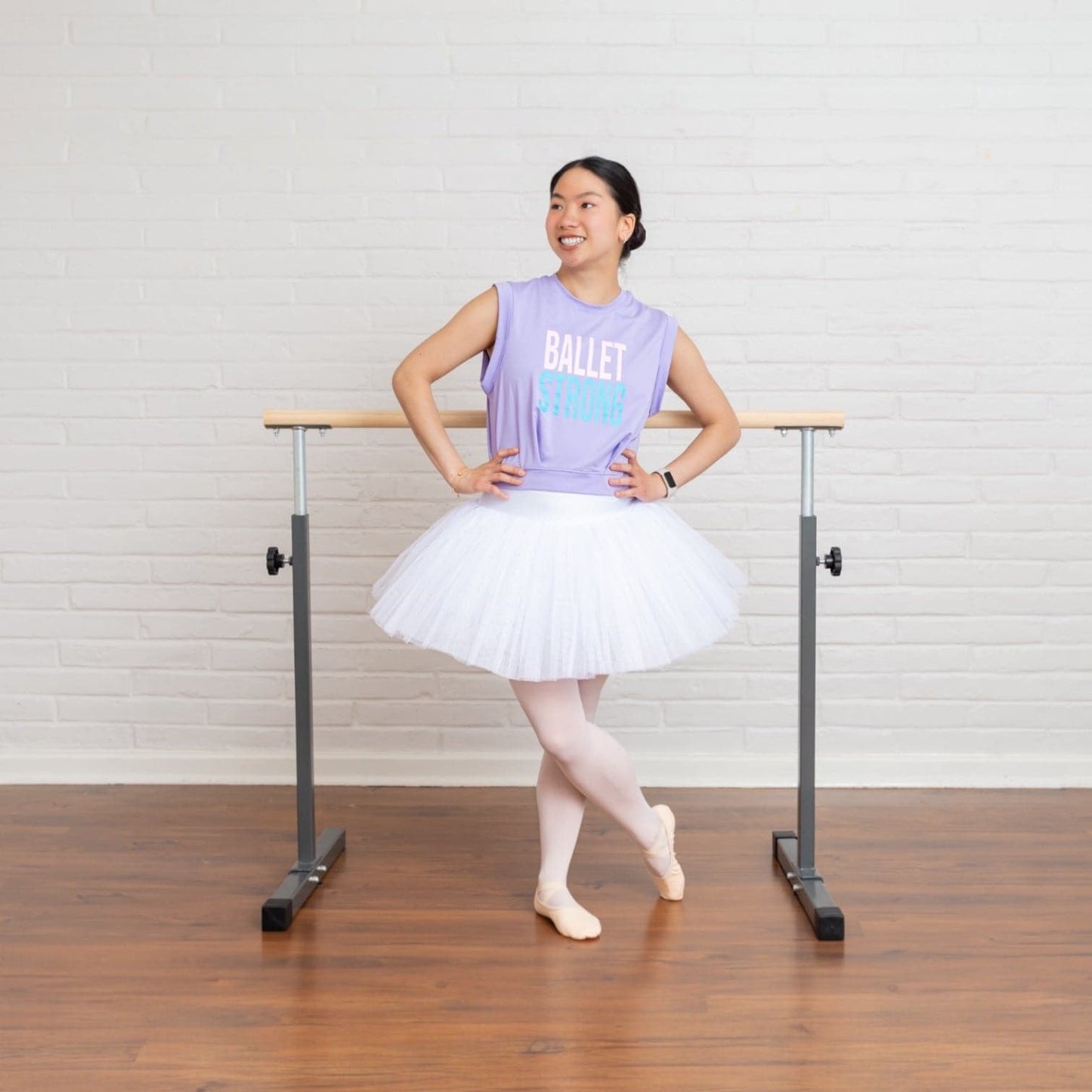 BALLET STRONG Crop Tank Top - Fudge Dance Apparelwomen's tops