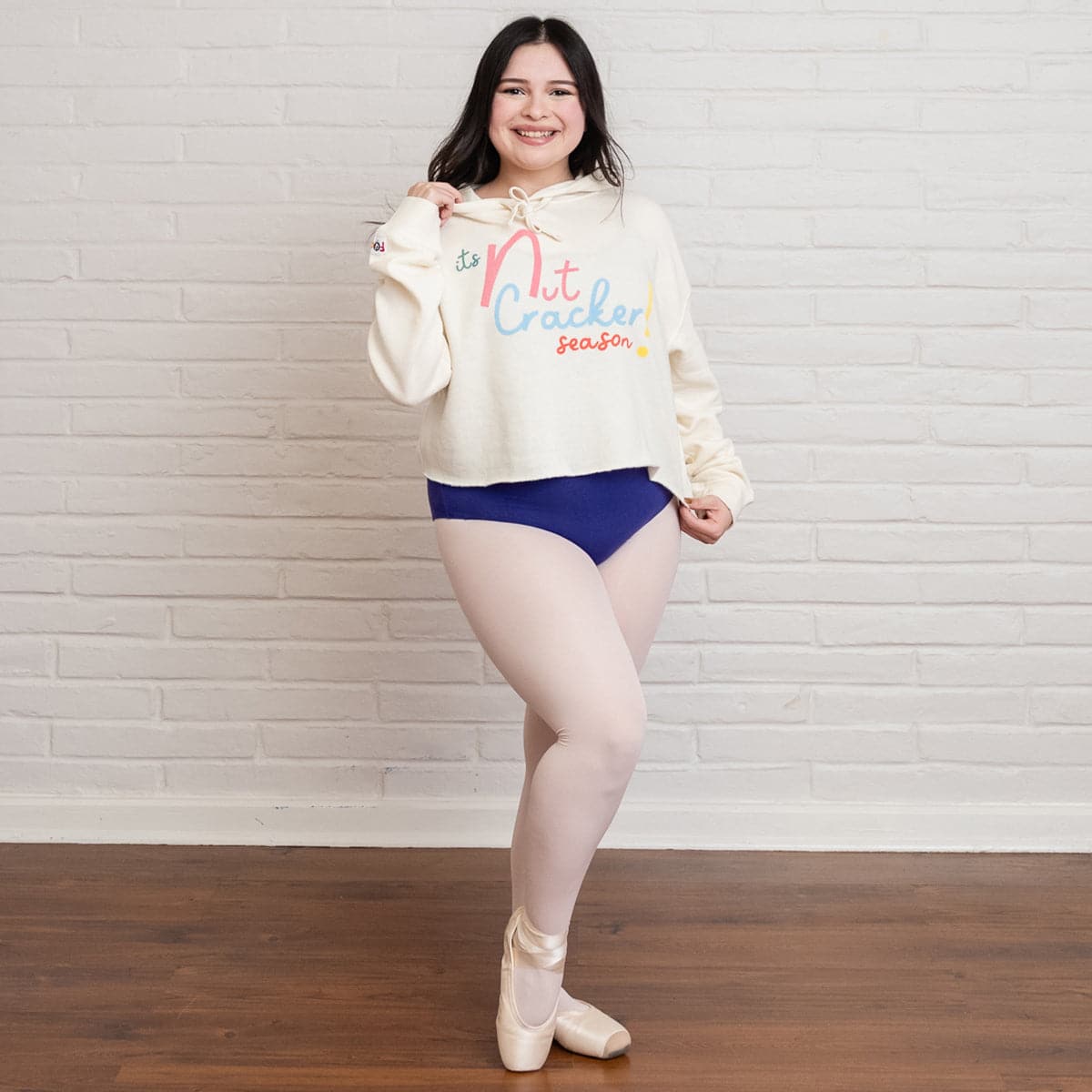 IT'S NUTCRACKER SEASON! Lightweight Crop Hoodie - Fudge Dance Apparelhoodies
