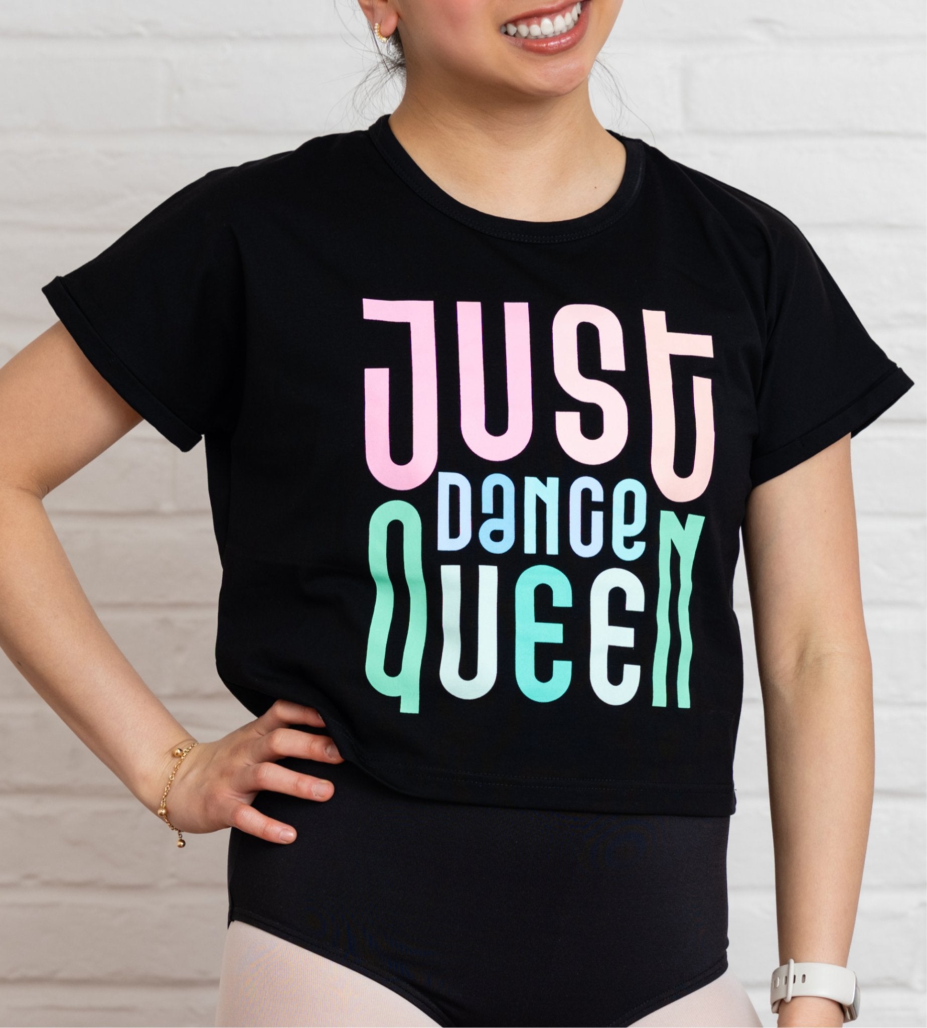 JUST DANCE QUEEN Crop Top - Fudge Dance Apparelwomen's tops