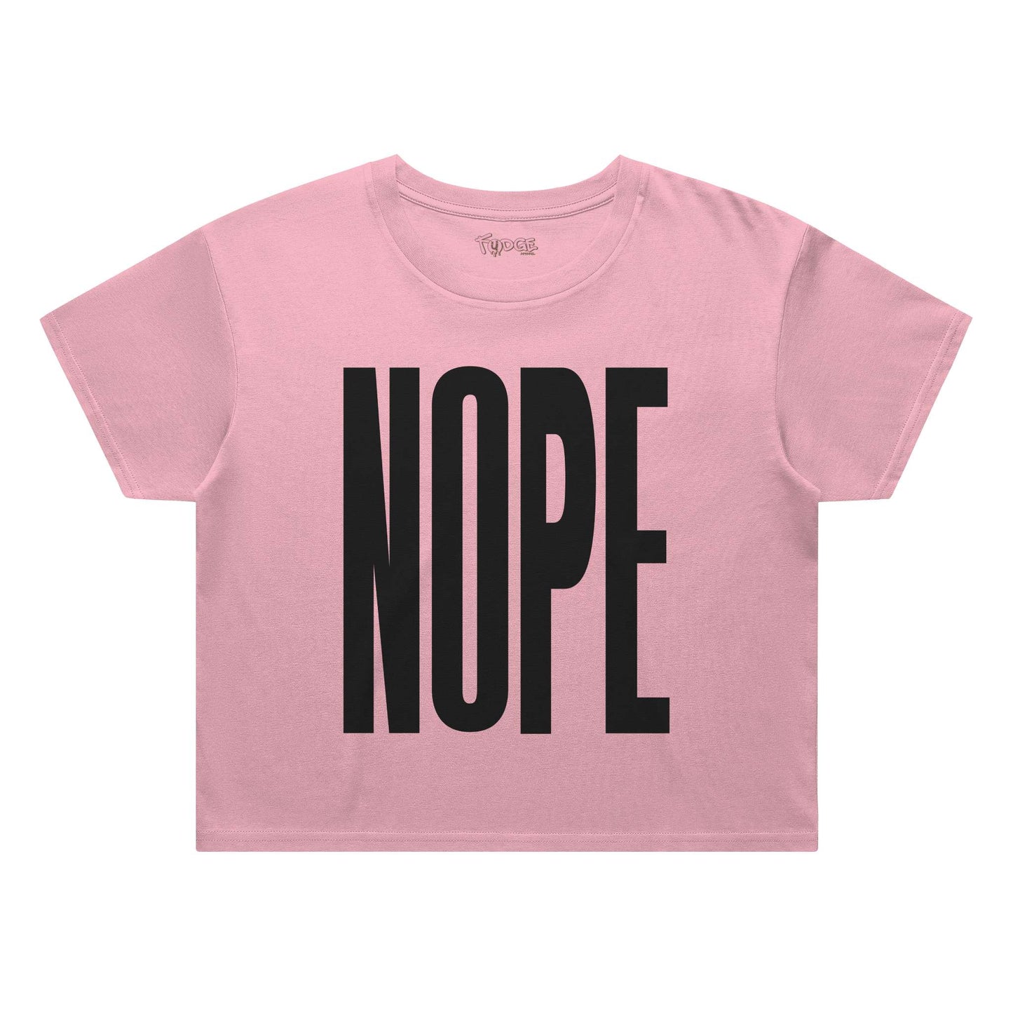 NOPE Crop Tee - Fudge Dance Appareltshirts