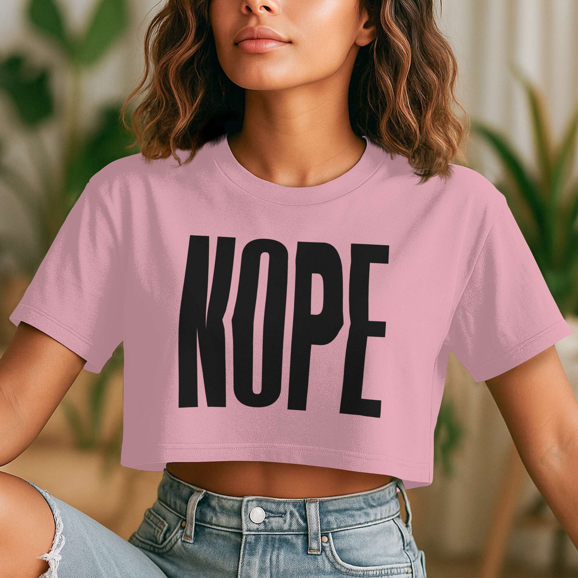 NOPE Crop Tee - Fudge Dance Appareltshirts
