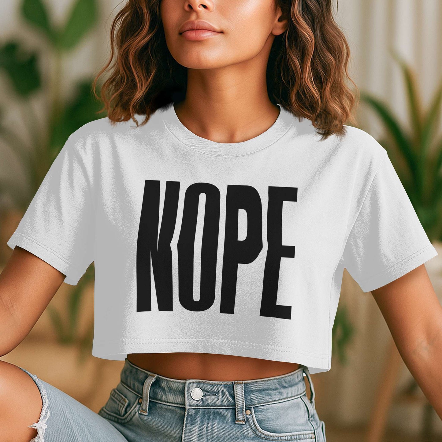 NOPE Crop Tee - Fudge Dance Appareltshirts