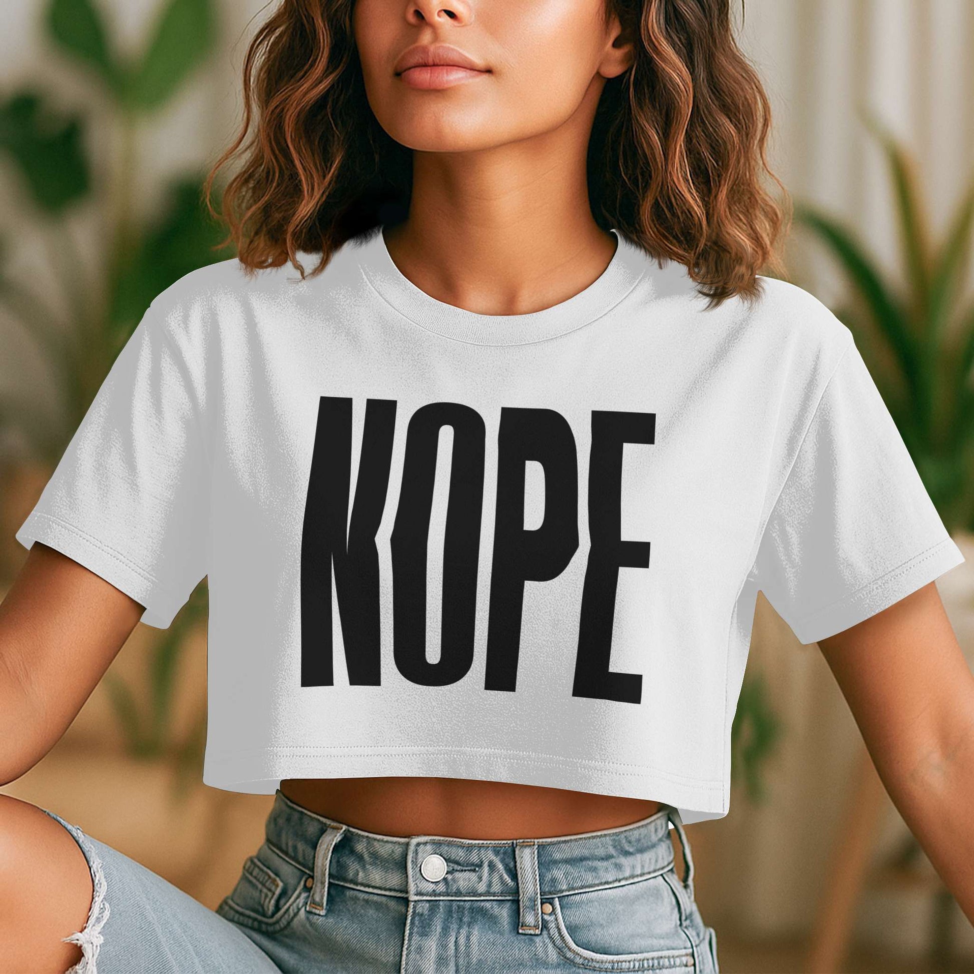 NOPE Crop Tee - Fudge Dance Appareltshirts