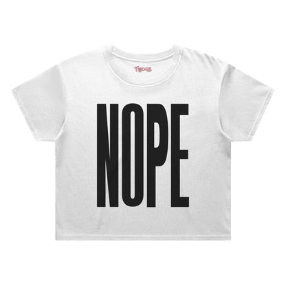 NOPE Crop Tee - Fudge Dance Appareltshirts