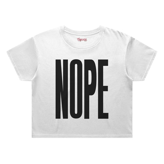 NOPE Crop Tee - Fudge Dance Appareltshirts