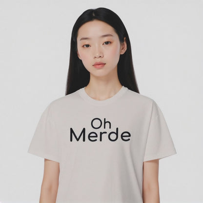 "Oh Merde" Boxy Tee